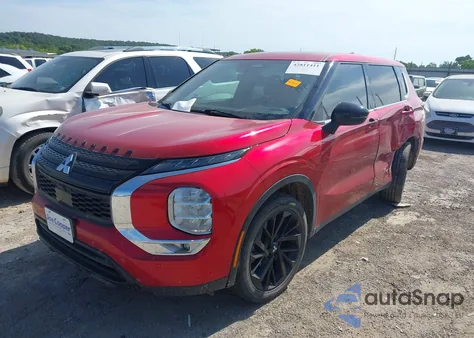 2022 Mitsubishi Outlander Black Edition 2Wd/Se 2.5 2Wd/Se Launch Edition 2Wd из США, поврежденный, VIN JA4J3UA85NZ053961